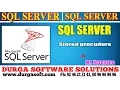 Sql Server tutorial onlinetraining Stored procedure by Narayana
