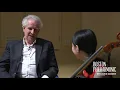 Brahms: Cello Sonata no. 1 - 1st movement (Benjamin Zander - Interpretation Class)