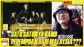 Download INDOREACT | Candy - Akan Ku Tunggu Live - THROWBACK MP3