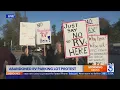 Residents rally against RV impound yard proposal in San Fernando Valley neighborhood