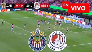 🔴 CHIVAS VS SAN LUIS EN VIVO / LIGA MX / JORNADA 7