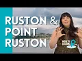 The Town of Ruston and Point Ruston near Tacoma Washington Move to Tacoma