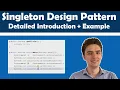 Singleton Design Pattern Introduction and Java Example