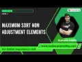 Maximum Sum Non Adjacent Elements Dynamic Programming Greedy Approach