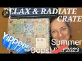 RELAX RADIATE CRATE FROM THE GIRLFRIEND THIS BOX IS NOW MY NUMBER 1 IN LIFESTYLE BOXES