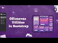 Create Responsive Sidebars with Bootstrap offcanvas Sidebar Made Easy