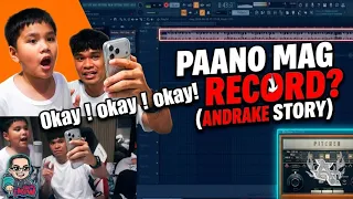 Paano mag record si ANDRAKE STORY! OKAY OKAY OKAY SONG