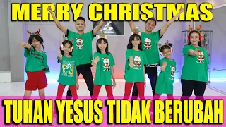 tuhan yesus tidak berubah merry christmas and happy new year dance natal