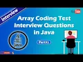 Array Coding Test Interview Questions in Java Array Core Java Interview Questions Come to Pathsala