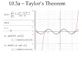 BC 10 3a - Truncation Error in Taylor Polynomials
