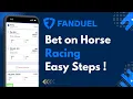 How to Bet on Horse Racing via FanDuel