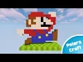 Minecraft Pixel Art Tutorial 8 bit Mario
