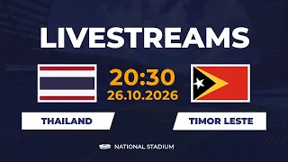 U22 Thailand vs U22 Timor Leste | Rising Stars Battle For Glory