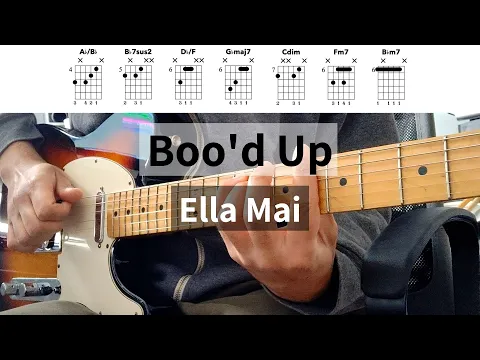 Download MP3 Boo’d Up Guitar Chords - Ella Mai