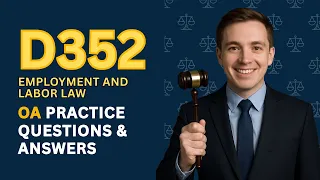 Pass WGU D352 OA - Real-Style Questions with Detailed Answer Explanations