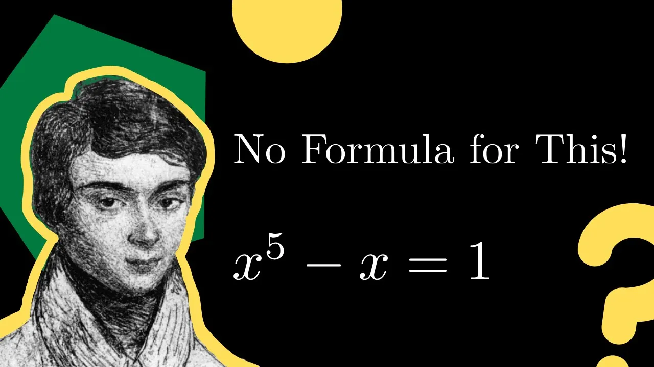 Why this Equation Has No Formula (Galois Theory)