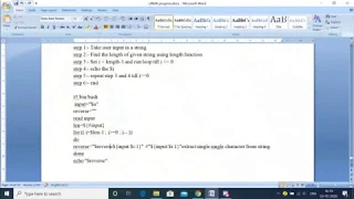 OS Lecture on Arrays and Strings in Shell Scripting
