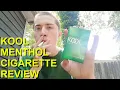 SMOKING A KOOL MENTHOL CIGARETTE - REVIEW