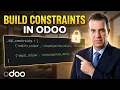 How to Add Constraints in Odoo Python SQL
