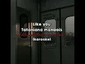 [Karaoke] like you - tataniana manaois with lyrics
