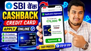 SBI Cashback Credit Card Online Apply 2026: Step-by-Step Live Process! 🚀 (Review & Fees)