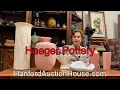 Hanford Auction House December 4th 2021 Auction Haeger Pottery