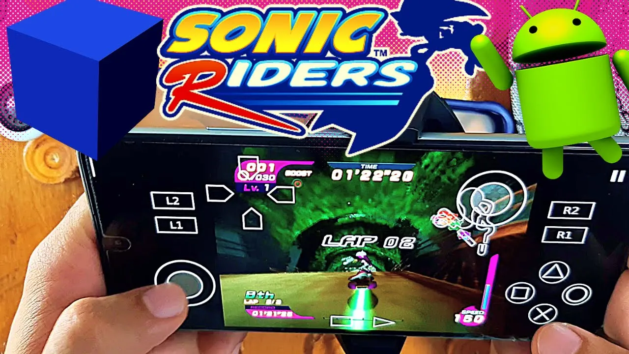 Sonic Riders AetherSX2 - Android Gameplay PS2 Emulator - 2022
