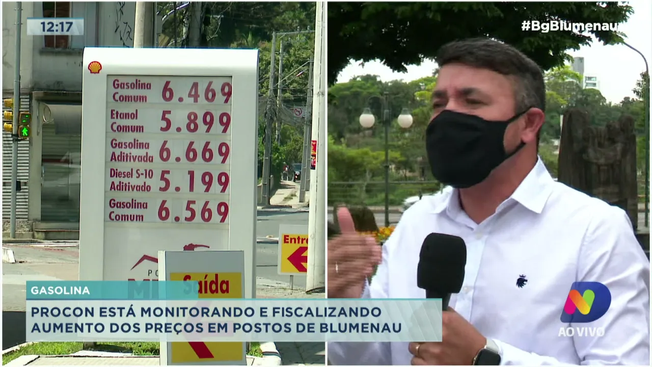 Procon está monitorando e fiscalizando aumento dos preços em postos de Blumenau