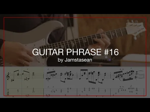 Download MP3 Short Melody Guitar Phrase #16 | Jamstasean | with tab