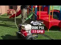 Simpson PowerShot 3500 PSI 2 5 GPM Gas Pressure Washer with Honda GX200 Engine Updated Review