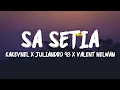 Download Lagu Sa Setia - Kakevnel X Juliandro 98 X Valent Nelwan (LIRIK VIDEO)