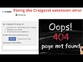 How to Fix the Craigslist Posting Error