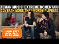 WOW‼️TEMAN MUSISI BAND EXTREME KOMENTARI COVER ALIPBATA MORE THAN WORDS