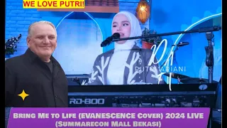 Download PUTRI ARIANI - Bring Me to Life cover EVANESCENCE Proper cut Version  - REACTION MP3