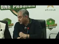 Lagu PCB Chairman Mohsin Naqvi's Press Conference at Gaddafi Stadium, Lahore
