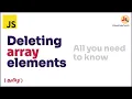 Array methods to delete elements in Tamil