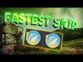 The FASTEST Garden Skip With Double Eager Edge