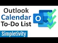 How to Use Outlook Calendar as a To-Do List Tips Tricks