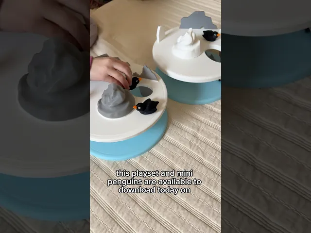 Icy Environment Playset (with Mini Penguins) video thumbnail