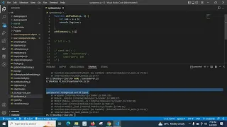 SyntaxError Unexpected identifier error in javascript node js solved with example