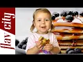 Download Lagu 2 Year Old Makes Pancakes #shorts