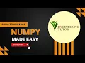 NUMPY for MATLAB Users Basic to Advance Usage of MATLAB Numpy