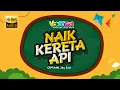 NAIK KERETA API (KARAOKE TANPA VOKAL) 🎵 LAGU ANAK INDONESIA