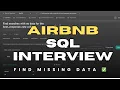 Airbnb SQL Interview Question Find Missing Data in Host Response Rate SQL Null Handling