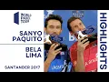 Download Lagu CRAZY END TO A CRAZY MATCH | Sanyo/Paquito VS Bela/Lima | Santander 2017 | Padel Flashback