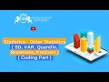 Other Statistics - SD VAR Coding Part Business Analytics With Python Full Course Henry Harvin
