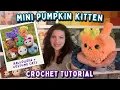 Mini Cat Crochet Tutorial 🎃 Halloween Pumpkin Kitten Plushie by Annie Carraway Art