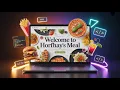 How to Create a Meals Website Hero Section Tutorial 1 Horfhay Coding