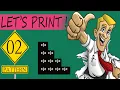 Star pattern printing through c programming PATTERN PRINTING PART-2