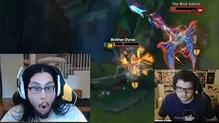 Dyrus' Intense 1v1 | Tobias Fate Deletes Yasuo With Gp | Imaqtpie Reacts To Dyrus | LoL Highlights